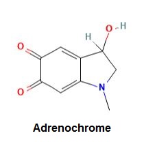 Adrenochrome Chemical Structure - an Indole