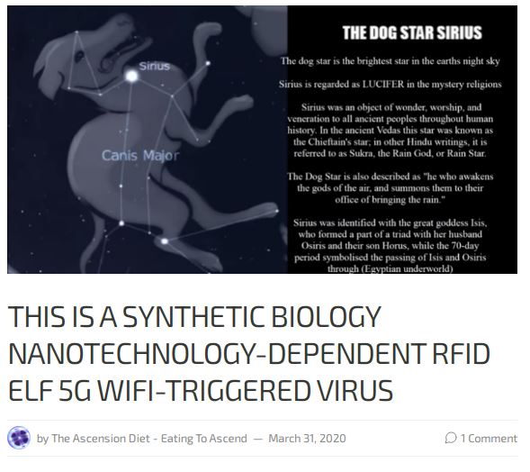 This is a synthetic technology wifi-triggered nanotechnology dependent rfid elf 5g virus