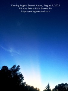 Evening Angels Sunset Aurora 9Aug2022