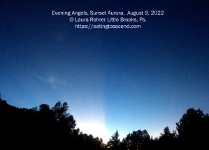 Evening Angels Sunset Aurora 9Aug2022