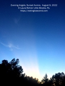 Evening Angels Sunset Aurora 9Aug2022