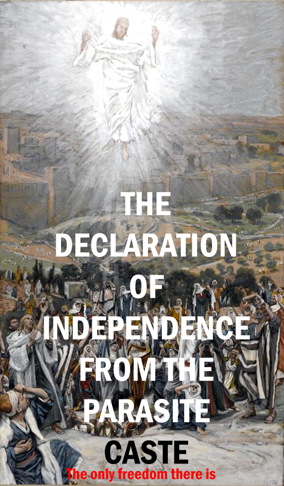 Jesus is The declaration of independence!