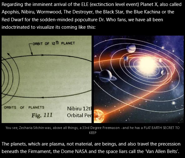 Flat Earth and Nibiru ETA splash 2