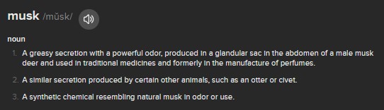 Musk Definition