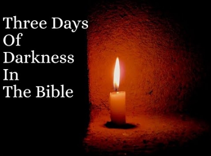 Three Days of Darkness in the Bible candle image
