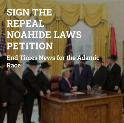 Sign the Repeal NOAHIDE laws Petition DS 3Dec25 splash