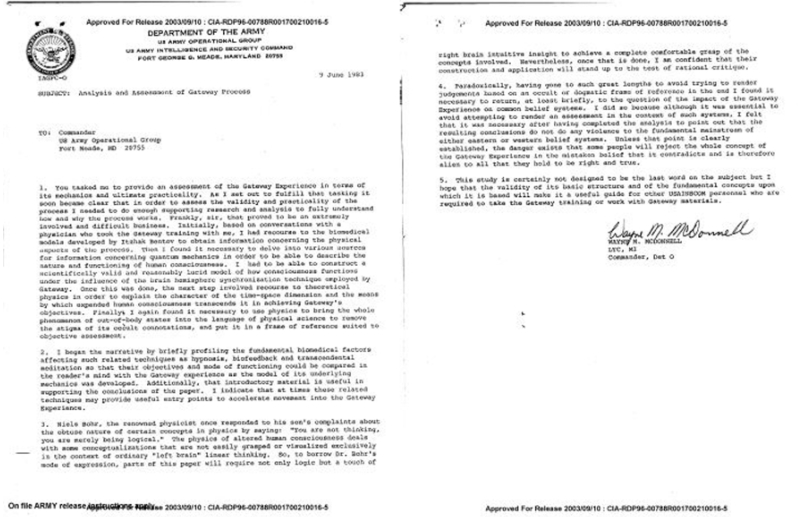 Gateway consciousness document letter copy