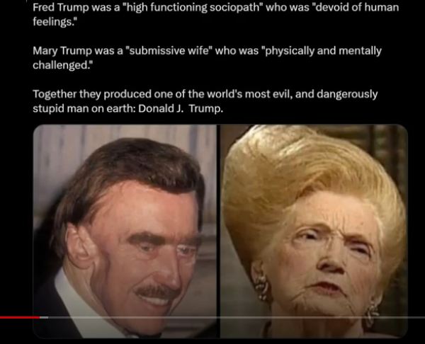 Donald J. Trump's parents