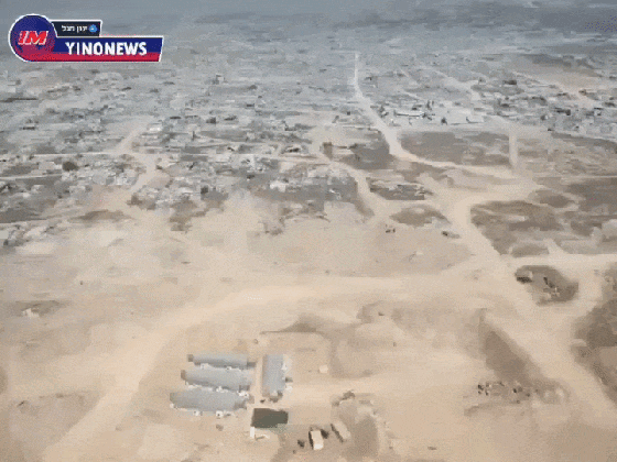 Israeli drone footage shows scale of Israel's ethnic cleansing in Gaza
